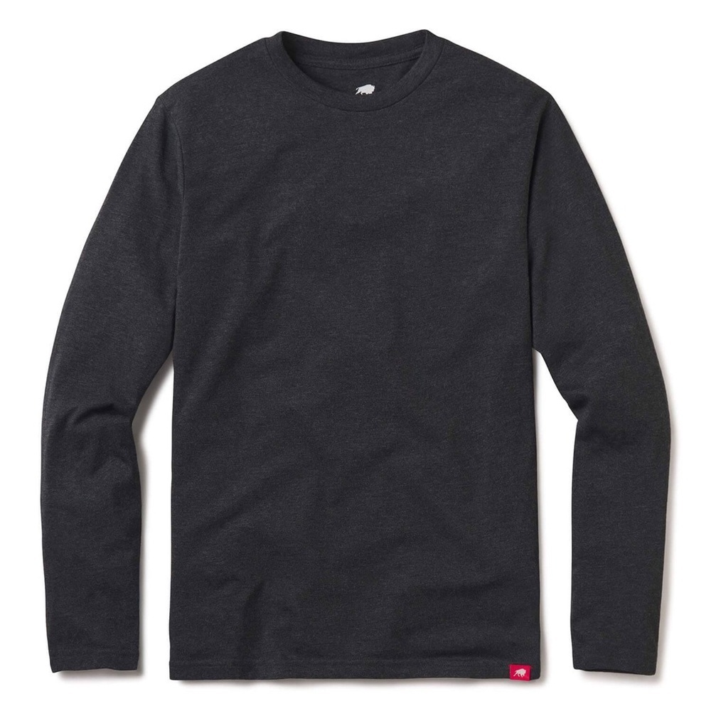 Sportiqe Men's Charcoal Long Sleeve Tee